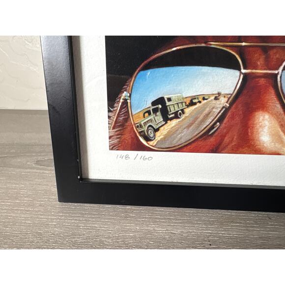 Eyes Without a Face "Boss Godfrey" by artist Jason Edmiston- 148/160 9.5x5.5 - Picture 3 of 5